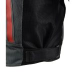 Milwaukee Leather MPM1752 Men’s Black/Grey Textile and Mesh Armored Motorcycle Biker Racing Jacket - Image 12