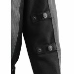 Milwaukee Leather MPM1752 Men’s Black/Grey Textile and Mesh Armored Motorcycle Biker Racing Jacket - Image 11