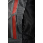 Milwaukee Leather MPM1752 Men’s Black/Grey Textile and Mesh Armored Motorcycle Biker Racing Jacket - Image 10