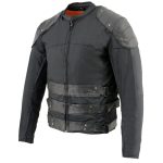 Milwaukee Leather MPM1755 Men’s ‘Assault Style’ Black Leather and Textile M/C Jacket - Image 8
