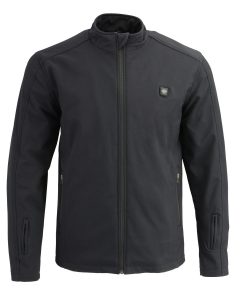 Nexgen Heat MPM1762SET Men’s Soft Shell Heated Jacket – Black Standup Collar Jacket for Winter with Battery Pack - Image 11