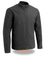Milwaukee Leather MPM1763 Men’s Grey Waterproof Lightweight Soft Shell Jacket