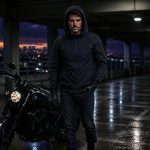 Milwaukee Leather MPM1764 Men’s Black Soft Shell CE Armored Motorcycle Racing Style Hoodie Jacket w/ Detachable Hood - Image 2