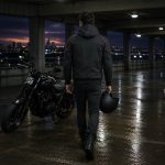 Milwaukee Leather MPM1764 Men’s Black Soft Shell CE Armored Motorcycle Racing Style Hoodie Jacket w/ Detachable Hood - Image 6