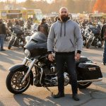 Milwaukee Leather Men’s Streetguard Black CE Armored Riding Hoodie, Shoulder and Elbow Armor – MPM1769 - Image 6