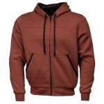 Milwaukee Leather Men’s Copper Streetguard Riding Hoodie – Aramid Reinforced with CE Shoulder and Elbow Armor – MPM1771 - Image 9