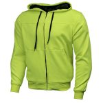 Milwaukee Leather Men’s Neon-Green Streetguard Riding Hoodie – Aramid Reinforced with CE Shoulder and Elbow Armor – MPM1772 - Image 9