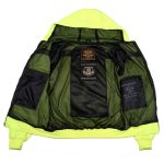 Milwaukee Leather Men’s Neon-Green Streetguard Riding Hoodie – Aramid Reinforced with CE Shoulder and Elbow Armor – MPM1772 - Image 11