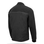 Milwaukee Leather MPM1780 Men’s Black Textile and Fleece Combo Jacket with Reflective Piping - Image 8