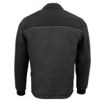Milwaukee Leather MPM1780 Men’s Black Textile and Fleece Combo Jacket with Reflective Piping - Image 2