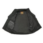 Milwaukee Leather MPM1784 Men’s Black Micro Fleece Zipper Front Jacket with Reflective Stripes - Image 5