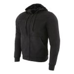 Milwaukee Leather Men’s Black Streetguard Riding Hoodie – Aramid Reinforced with CE Shoulder and Elbow Armor – MPM1788 - Image 14