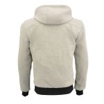 Milwaukee Leather Men’s Silver Streetguard Riding Hoodie – Aramid Reinforced with CE Shoulder and Elbow Armor – MPM1788 - Image 15