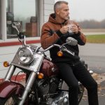 Milwaukee Leather Men’s Streetguard Riding Hoodie – Aramid Reinforced with CE Shoulder and Elbow Armor – MPM1789 - Image 2