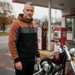 Milwaukee Leather Men’s Streetguard Riding Hoodie – Aramid Reinforced with CE Shoulder and Elbow Armor – MPM1789 - Image 7