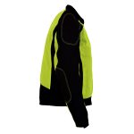 Milwaukee Leather MPM1790 Men’s Black and Neon Green Hi Vis Mesh Racer Armored Jacket with Removable Rain Jacket - Image 7