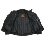 Milwaukee Leather MPM1792 Men’s Black CE Armored Textile Motorcycle Jacket- All Season Biker Jacket - Image 7
