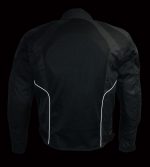 Milwaukee Leather MPM1793 Black Armored Mesh Motorcycle Jacket for Men – All Season Biker Jacket - Image 2