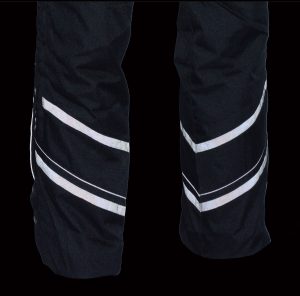 Milwaukee Leather MPM5700 Men’s Black Vented Textile Chaps with Snap Out Thermal Liner - Image 2