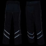 Milwaukee Leather MPM5701 Men’s Black ‘Reflective’ Vented Textile Motorcycle Chaps - Image 5