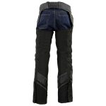 Milwaukee Leather MPM5706 Men’s Black Vented Textile Chaps with Leather Trim - Image 2
