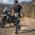 Milwaukee Leather MPM5730 Men’s Black and Grey Tri-Tex Fabric Motorcycle Rider Pants w/ CE Armor Protection - Image 2