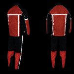 Milwaukee Leather MPM9510 Men’s Black and Orange Motorcycle Water Resistant Rain Suit w/ Hi-Vis Reflective Tape - Image 7