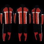 Milwaukee Leather MPM9510 Men’s Black and Orange Motorcycle Water Resistant Rain Suit w/ Hi-Vis Reflective Tape - Image 6