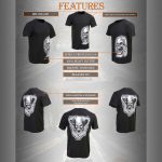 Milwaukee Leather MPMH116000 Men’s ‘Assassin’ Double Sided Black T-Shirt - Image 17