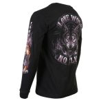 Milwaukee Leather MPMH117001 Men’s ‘Lone Wolf No Club’ Biker Long Sleeve T-Shirt - Image 38