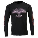 Milwaukee Leather MPMH117001 Men’s ‘Lone Wolf No Club’ Biker Long Sleeve T-Shirt - Image 46