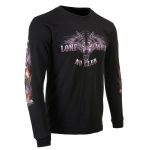 Milwaukee Leather MPMH117001 Men’s ‘Lone Wolf No Club’ Biker Long Sleeve T-Shirt - Image 14