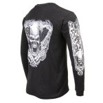 Milwaukee Leather MPMH117002 Mens ‘Assassin’ Double Sided Black Long Sleeve T-Shirt - Image 33