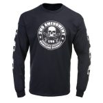 Milwaukee Leather MPMH117003 Men’s ‘2nd Amendment America’s Original Homeland Security’ Long Sleeve Black T-Shirt - Image 48