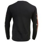 Milwaukee Leather MPMH117005 Men’s ‘Electric Skull’ Long Sleeve Black T-Shirt - Image 27