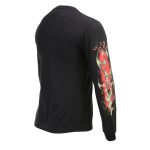 Milwaukee Leather MPMH117005 Men’s ‘Electric Skull’ Long Sleeve Black T-Shirt - Image 34