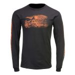Milwaukee Leather MPMH117006 Men’s ‘Coolin’ Long Sleeve Black T-Shirt - Image 8