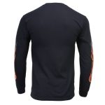 Milwaukee Leather MPMH117007 Men’s ‘Fire Bobber’ Long Sleeve Black T-Shirt - Image 28