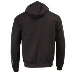 Milwaukee Leather MPMH118001 Men’s ‘Head Butt Skulls’ Black Hoodie with Zipper Closure - Image 4