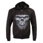 Milwaukee Leather MPMH118002 Men’s ‘Shredder Skull’ Black Hoodie with Zipper Closure - Image 46
