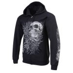 Milwaukee Leather MPMH118004 Men’s ‘Sweet Demise’ Black Hoodie with Zipper Closure - Image 7
