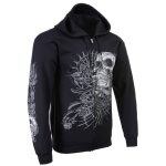 Milwaukee Leather MPMH118004 Men’s ‘Sweet Demise’ Black Hoodie with Zipper Closure - Image 15