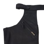 Milwaukee Motorcycle Clothing Company MV8020 Men’s Black Leather Motorcycle Chaps with Gusset Thigh - Image 3