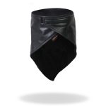 Hot Leathers NWL1002 Black Neck Warmer with Fleece Lining - Image 3