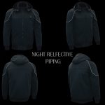 NexGen Heat Men’s Heated – Soft Shell Racing Style  Jacket, 7.4V, 3 Heat Levels, Night Visibility – Cold MPM1761SET - Image 6