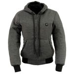 Nexgen Heat Women’s Heated Hoodie Jacket – MPL2713SET Grey | 3 Level Motorcycle Riding, Winter Ready, Outdoors Use - Image 10