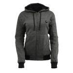 Nexgen Heat NXLL2717DUAL Women’s Grey Heated Hoodie w/ Dual Power Technology – Jacket for Winter w/ Battery Pack - Image 10