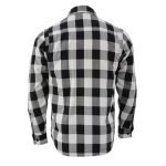 NexGen NXM1601SET Men’s ‘Riffraff’ Black and White Heated Flannel Long Sleeve Shirt (Rechargeable Battery Pack Included) - Image 8