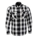 NexGen NXM1601SET Men’s ‘Riffraff’ Black and White Heated Flannel Long Sleeve Shirt (Rechargeable Battery Pack Included) - Image 9