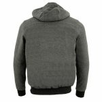 Nexgen Heat MPM1713SET12v Men’s Grey ‘Heated’ Front Zipper Hoodie Jacket for Outdoor Activities w/ Battery Pack - Image 13
